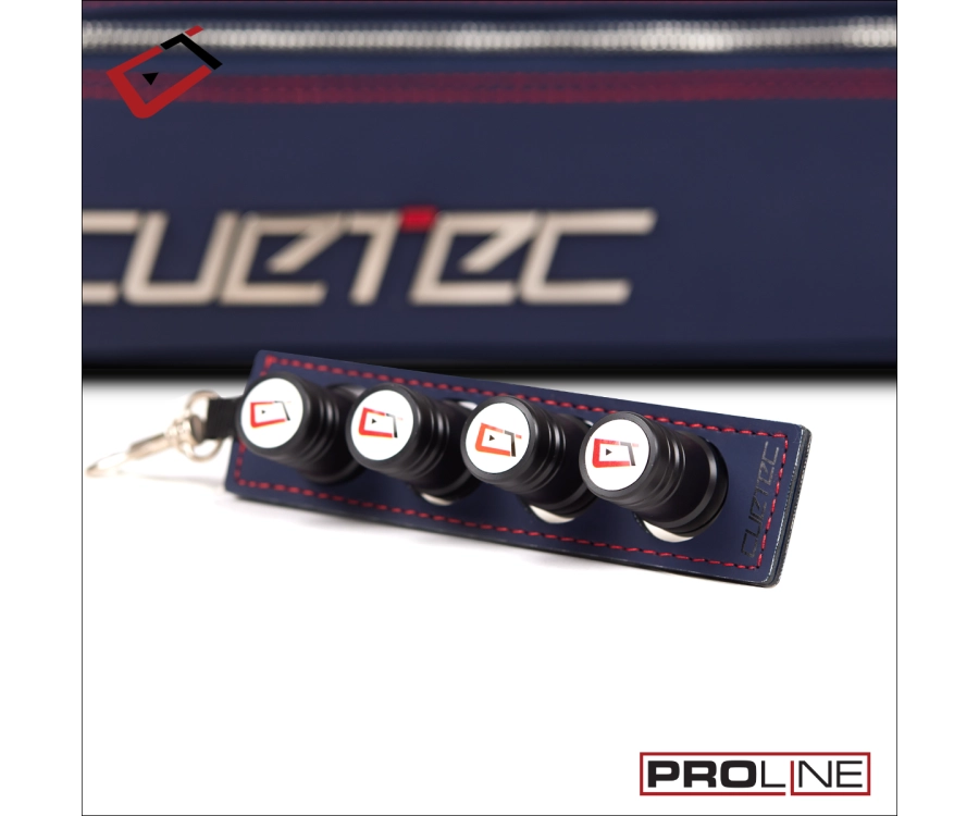 Cuetec 2x4 Navy Pro Line Pool Cue Case - Image 8