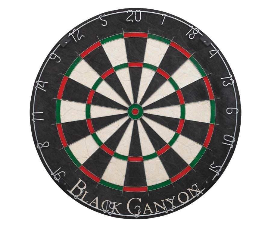 Bristle Dart Board With Bladed Wire