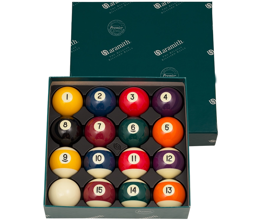 Aramith Premier 2 1/8" Snooker Size Pool Ball Set
