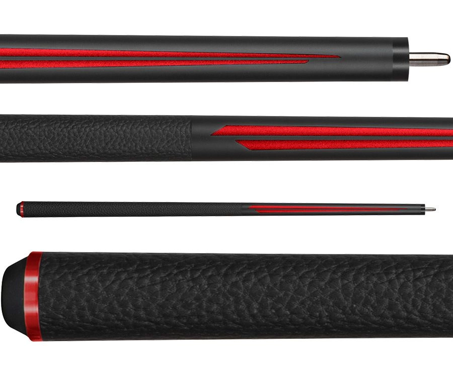 Bull Carbon BCSP1 Red Split Cue W/ Shaft - Image 2