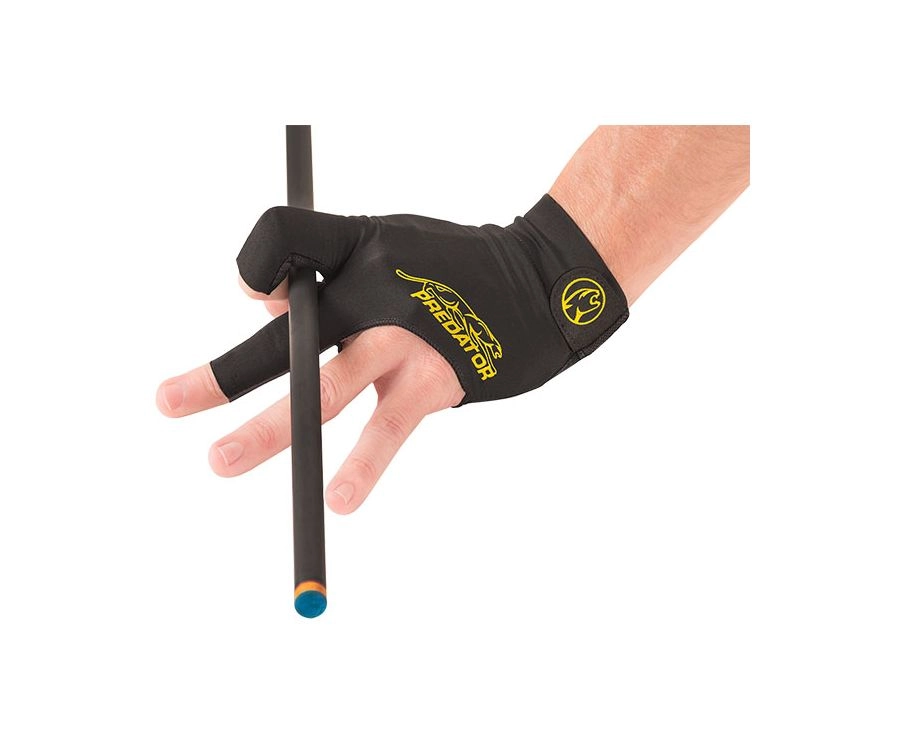 Predator Second Skin Glove Black With Yellow - Image 2