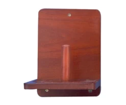 Wood Wall Mount Cone Chalk Holder