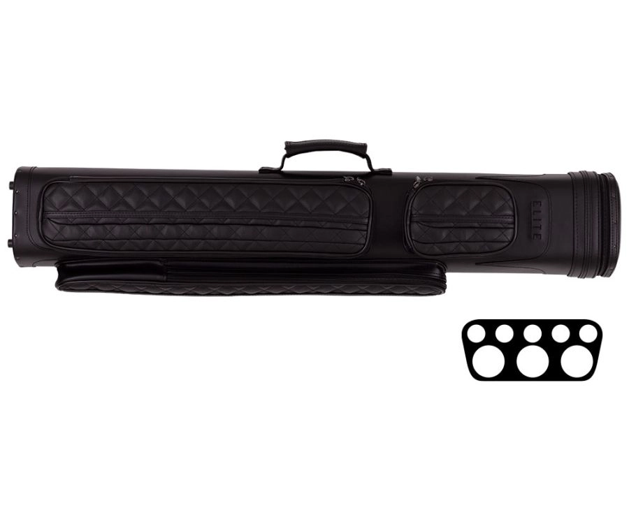 Elite 3x5 Vintage Cue Case- Black - Image 2