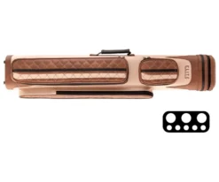 Elite 3x5 Vintage Cue Case- Chestnut