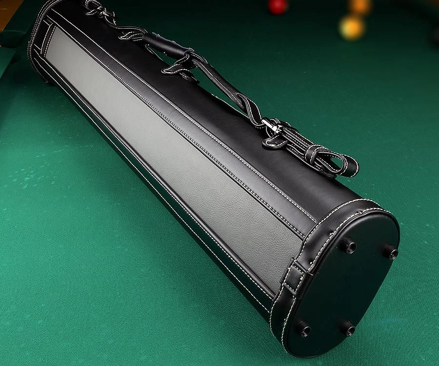 Elite 3x7 Vintage Leather Cue Case Chestnut - Image 5