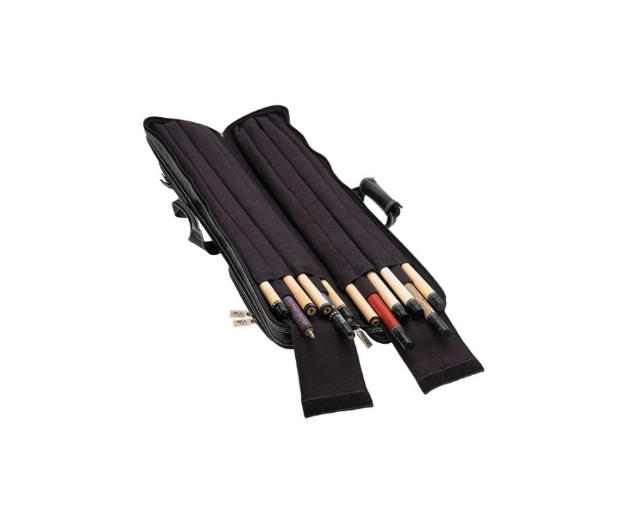 Elite 4x8 Vintage Vinyl Soft Cue Case Black - Image 3