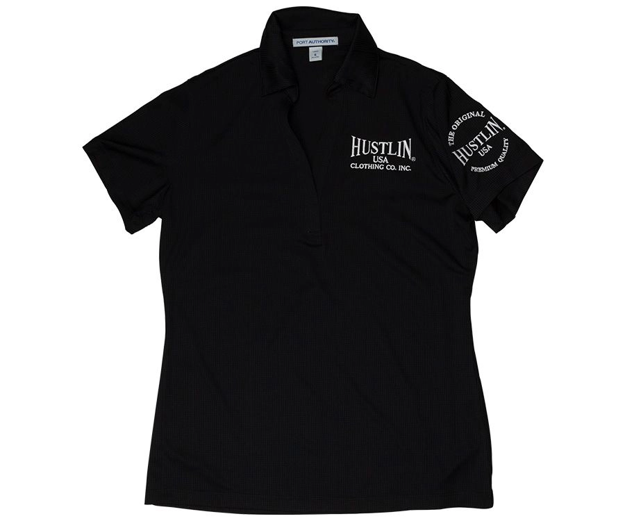 Hustlin USA Women's Polo - Image 2