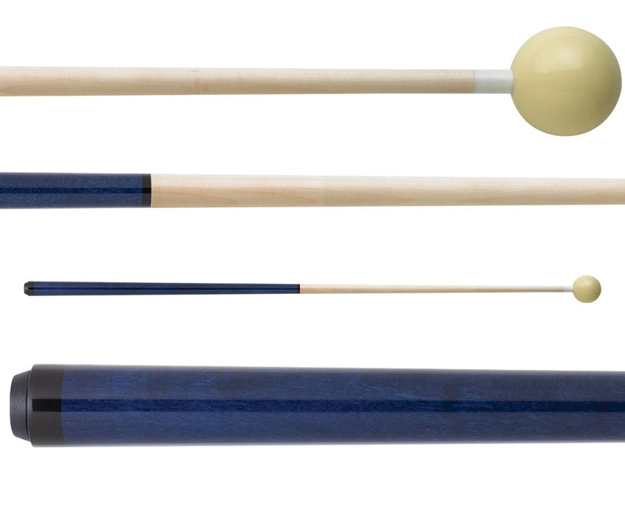 Blue Junior Cue With Ball Attached - Image 2