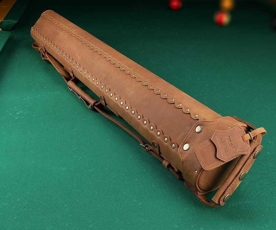 Instroke Buffalo 2 Butt 3 Shaft Leather Case - Image 3