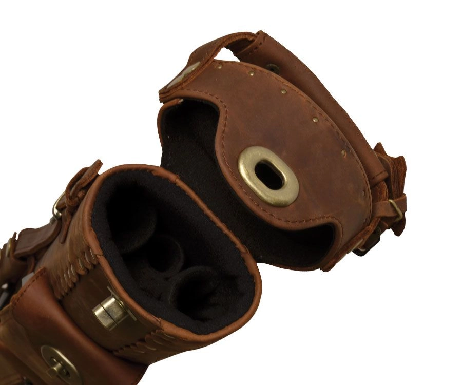 Instroke Buffalo 2 Butt 3 Shaft Leather Case - Image 2