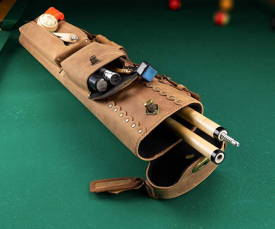 Instroke Buffalo 2 Butt 4 Shaft Leather Case - Image 2