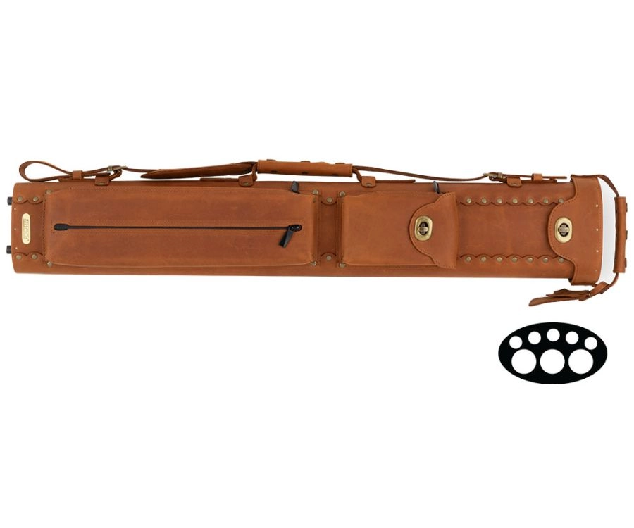 Instroke Buffalo 3 Butt 5 Shaft Leather Case - Image 2