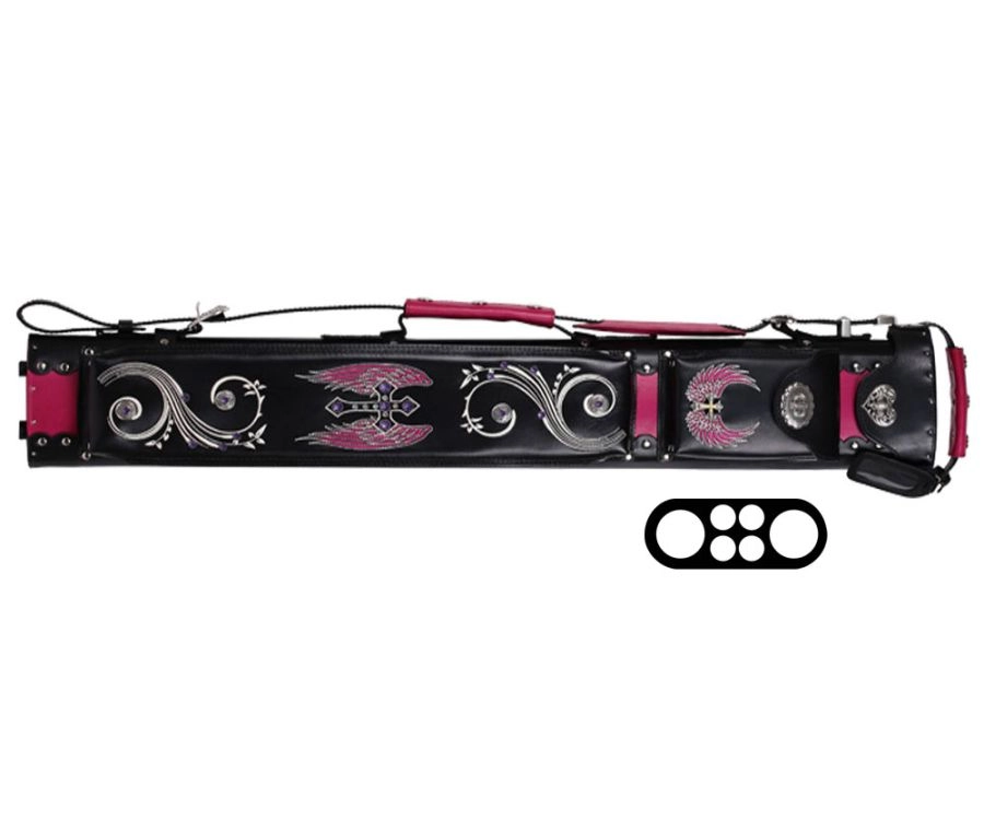Instroke La Bella Donna 2 Butt 4 Shaft Hard Case - Black - Image 3