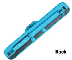 Molinari 2 Butt 4 Shaft Cyan/Black Flat Cue Case