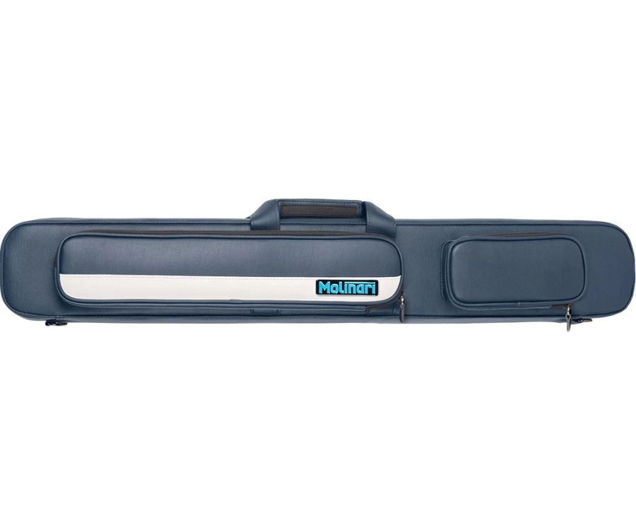 Molinari 2 Butt 4 Shaft Navy Flat Cue Case - Image 3