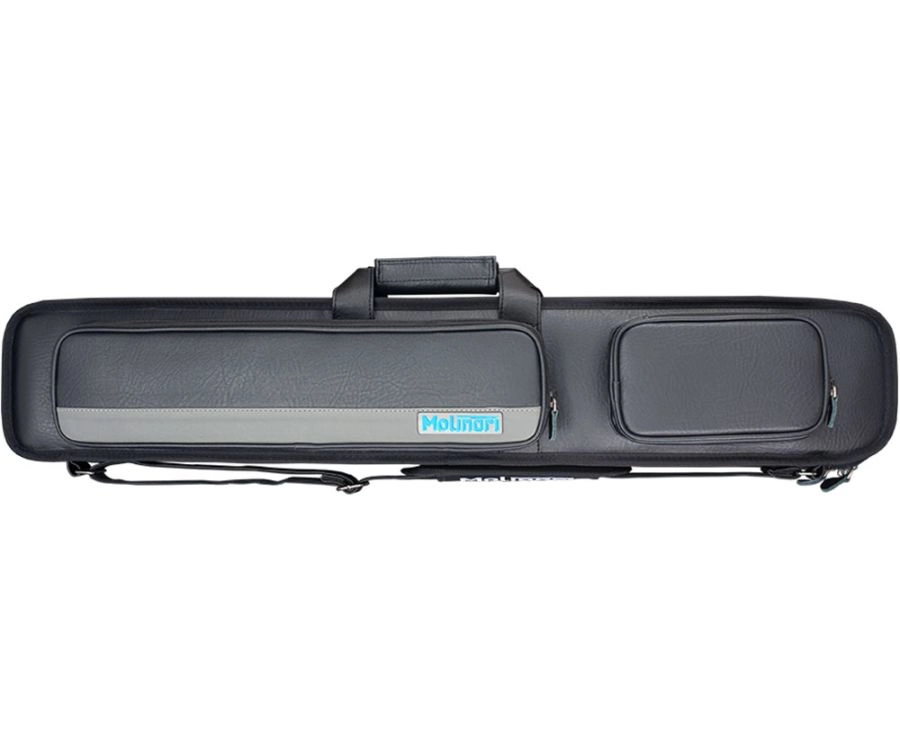 Molinari 3 Butt 6 Shaft Black/Grey Hybrid Cue Case