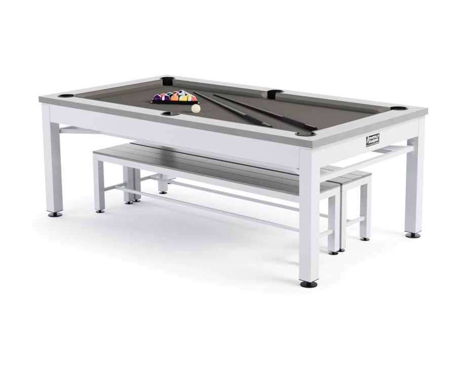 Nantucket 3-in-1 Outdoor Pool/Dining/Ping Pong Table From Spencer Marston - FREE Installation - Image 13