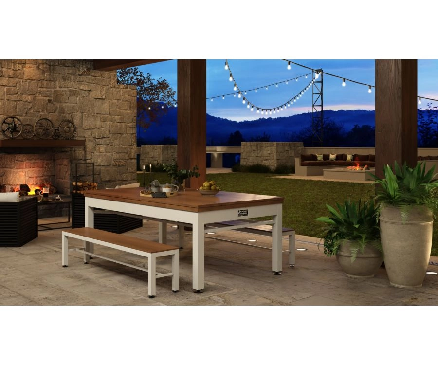 Newport 3-in-1 Outdoor Pool/Dining/Ping Pong Table From Spencer Marston - FREE Installation - Image 14