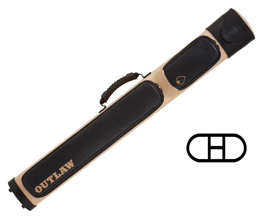Outlaw OLX22 Black 2 Butt 2 Shaft Hard Case - Image 2