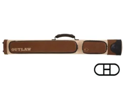 Outlaw OLX22 2 Butts 2 Shafts Hard Case - Brown