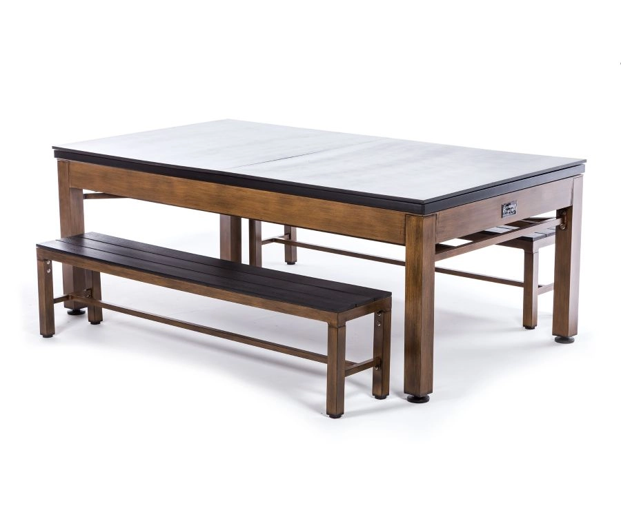 Tucson 3-in-1 Outdoor Pool/Dining/Ping Pong Table From Spencer Marston - FREE Installation - Image 13