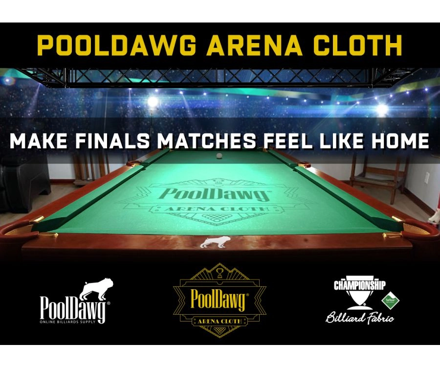 PoolDawg Arena Pool Table Cloth