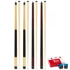 Economy Two-Piece Pool Cue Bundle (4 House Cues Set)