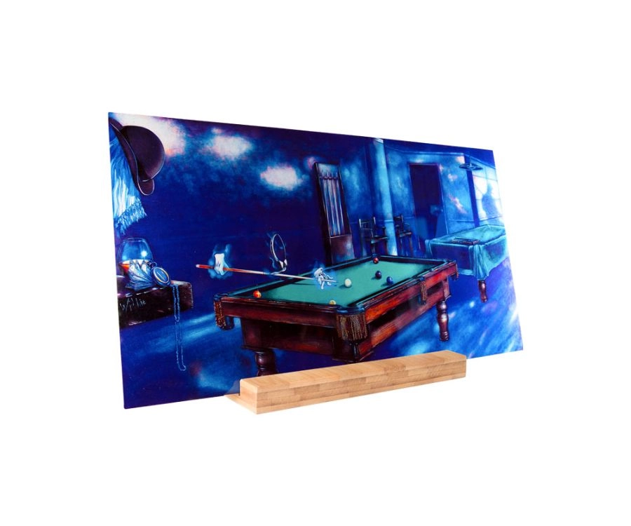 "Phantom Of The Game" Shelf Art With Display - Rich Color - Image 2