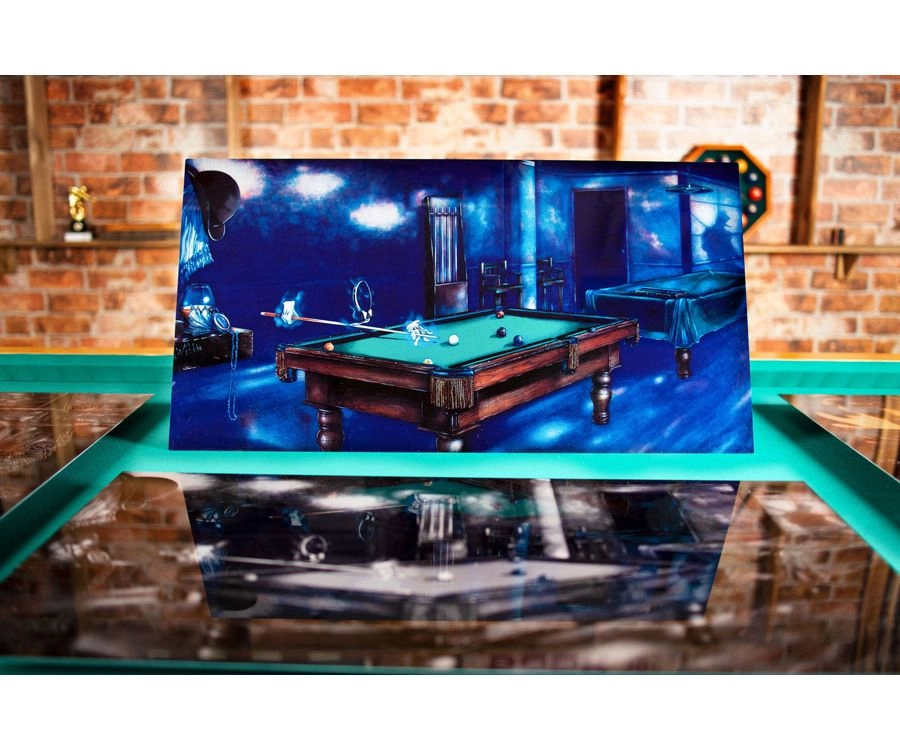 "Phantom Of The Game" Floating Wall Art (30" X 15.75") - Rich Colors - Image 2