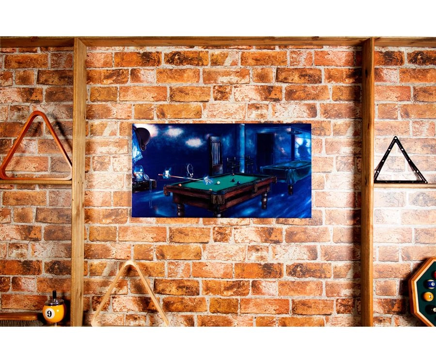 "Phantom Of The Game" Floating Wall Art (30" X 15.75") - Rich Colors - Image 3