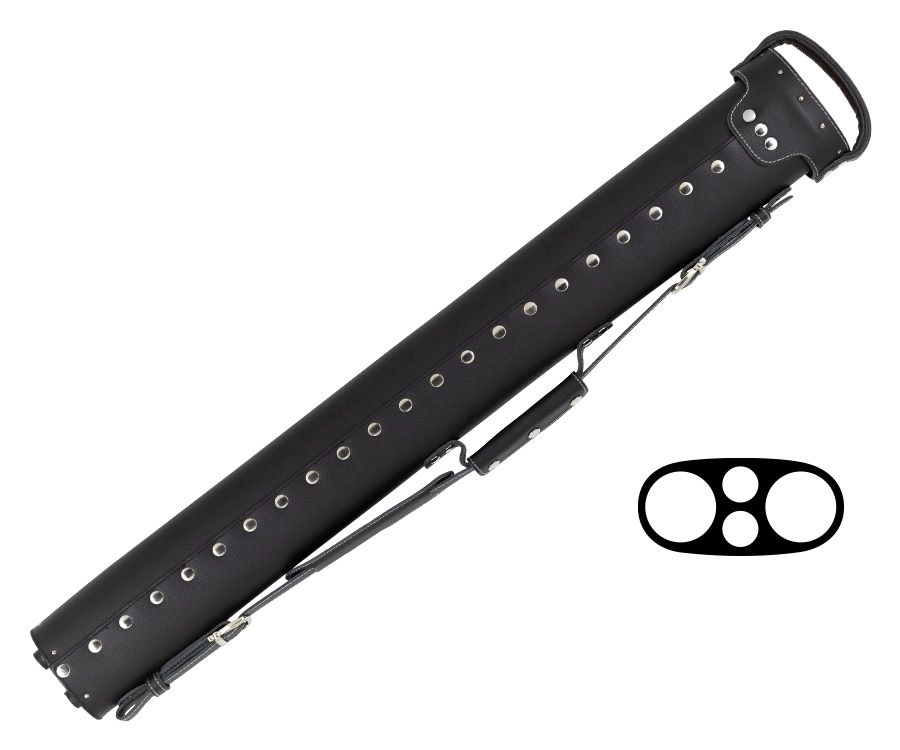 Tango Zorzal Black 2 Butt 2 Shaft Hard Case - Image 2