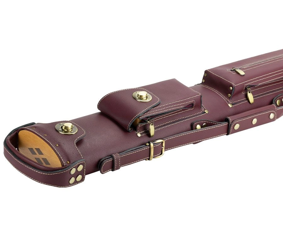 Tango Zorzal Burgundy 2 Butt 4 Shaft Hard Case - Image 3