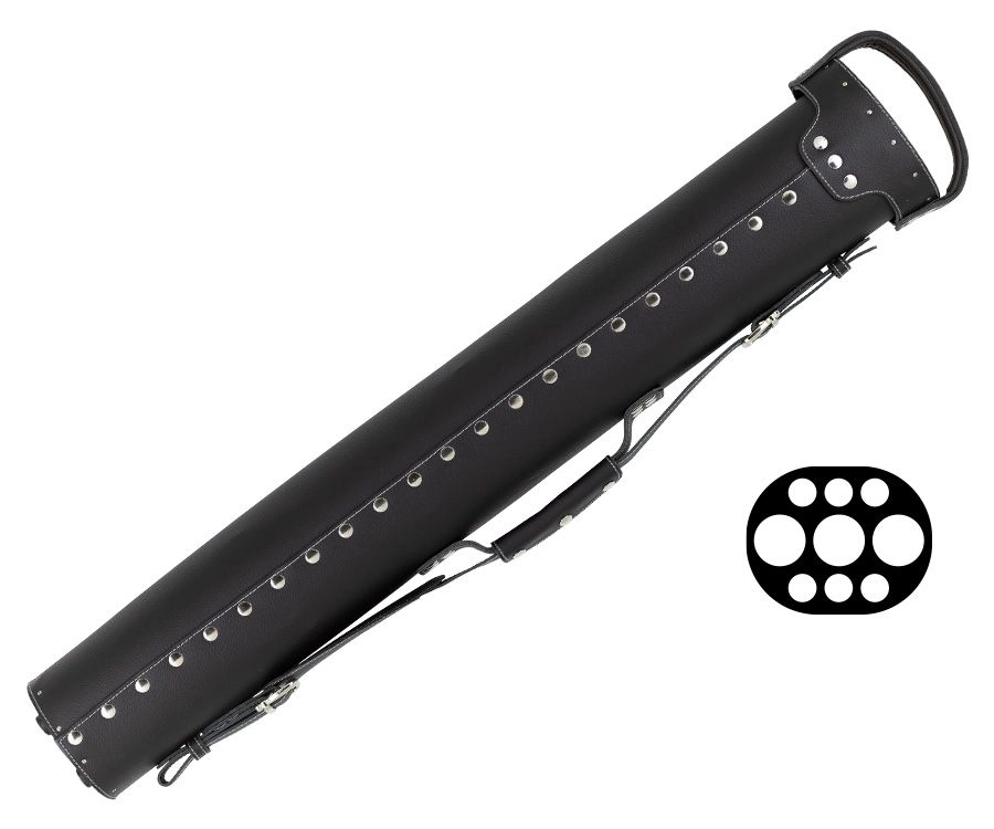 Tango Zorzal Black 3 Butt 6 Shaft Hard Case - Image 2