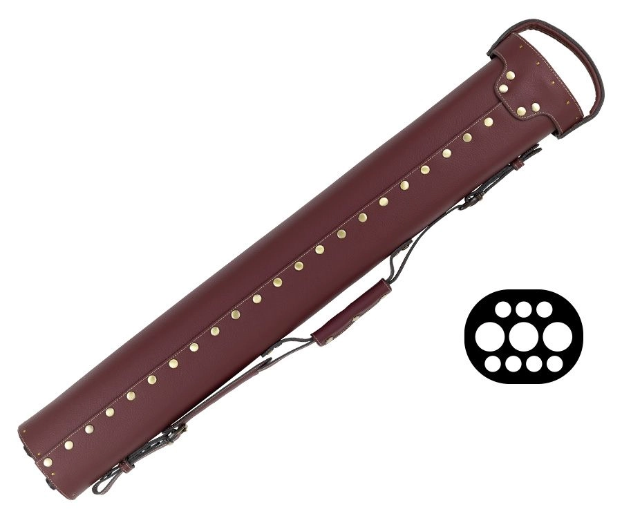 Tango Zorzal Burgundy 3 Butt 7 Shaft Hard Case - Image 3